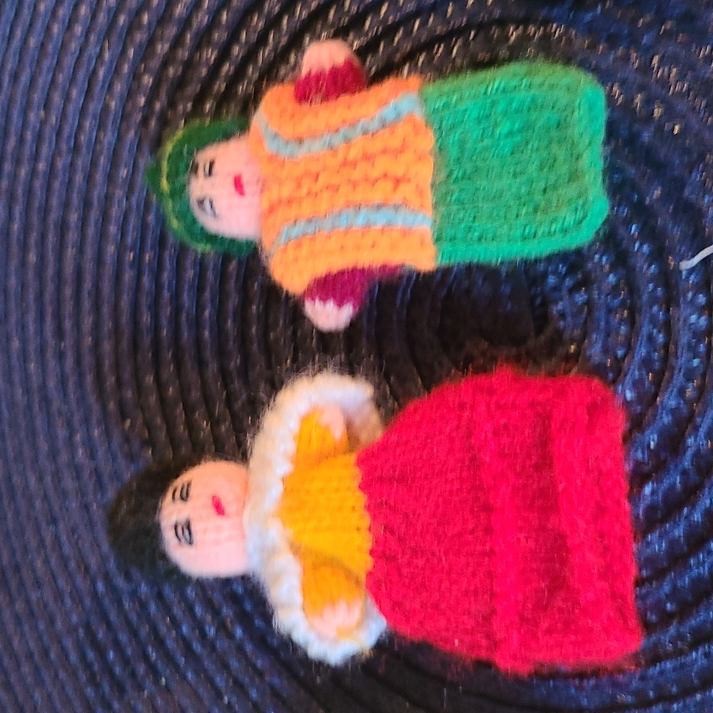 Peruvian finger puppets